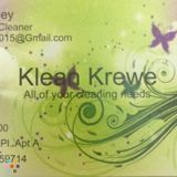 Klean krewe. Professional cleaner